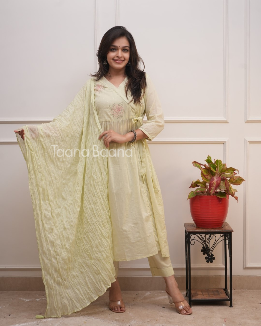 Dupatta Pant Set
