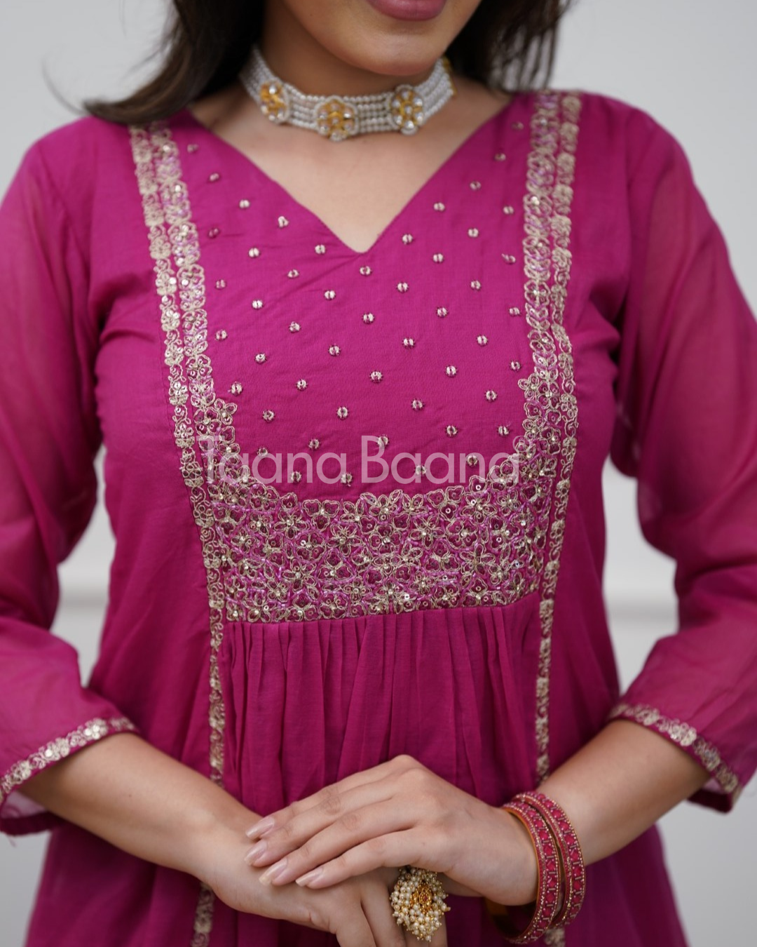 Dupatta Pant Set