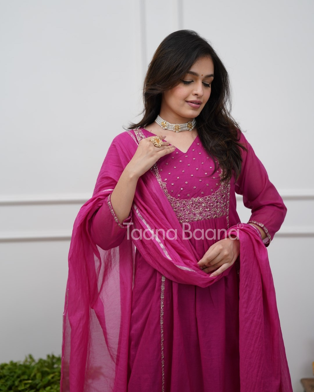 Dupatta Pant Set