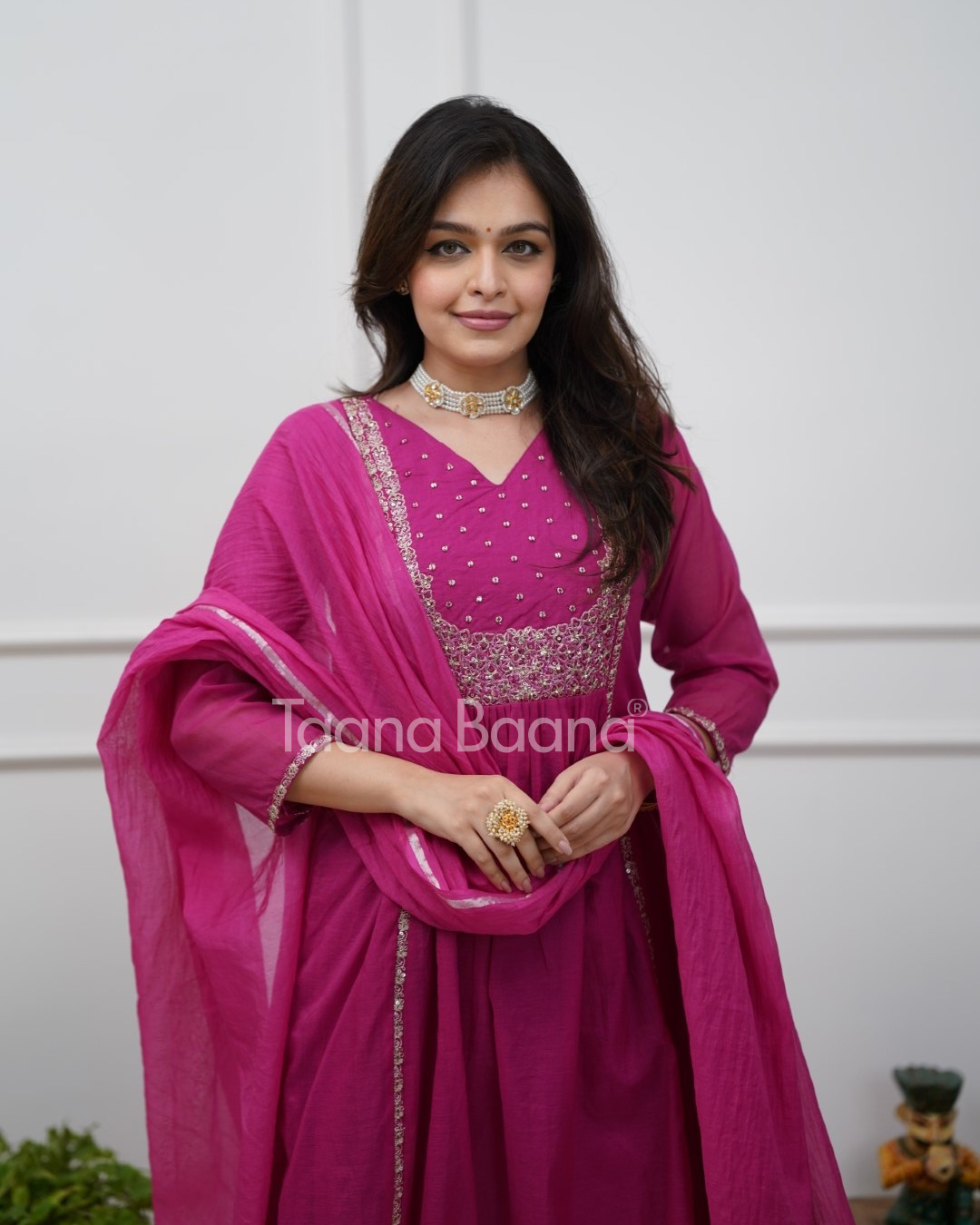 Dupatta Pant Set