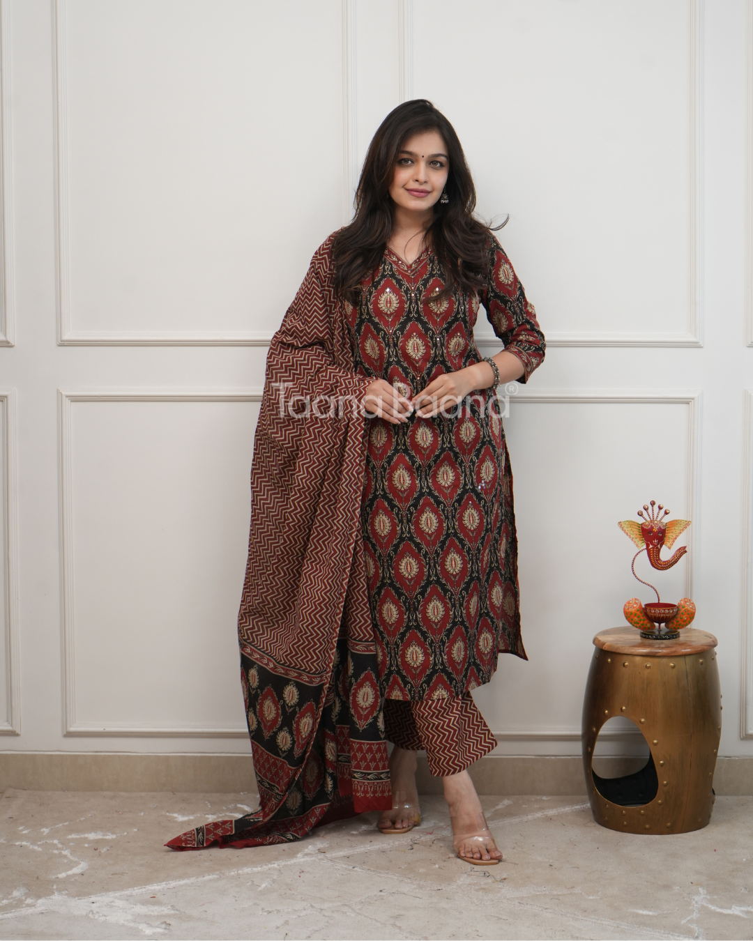 Dupatta Pant Set