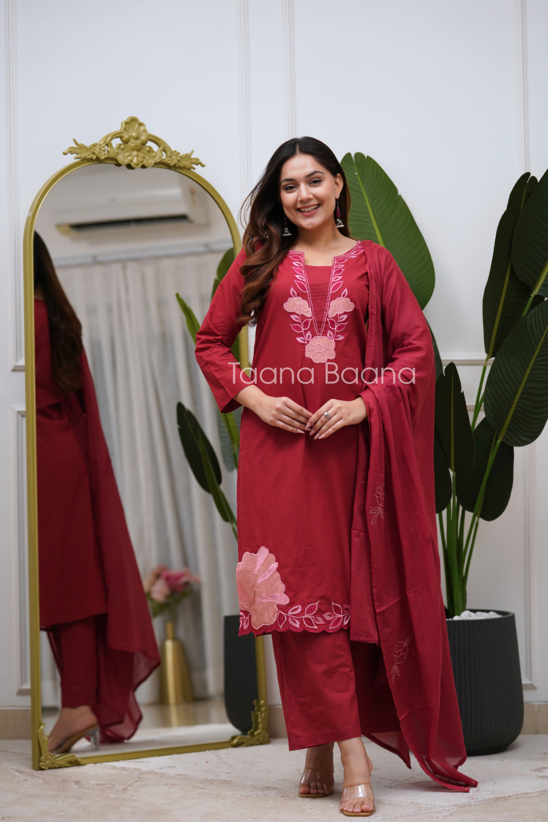 Dupatta Pant Set