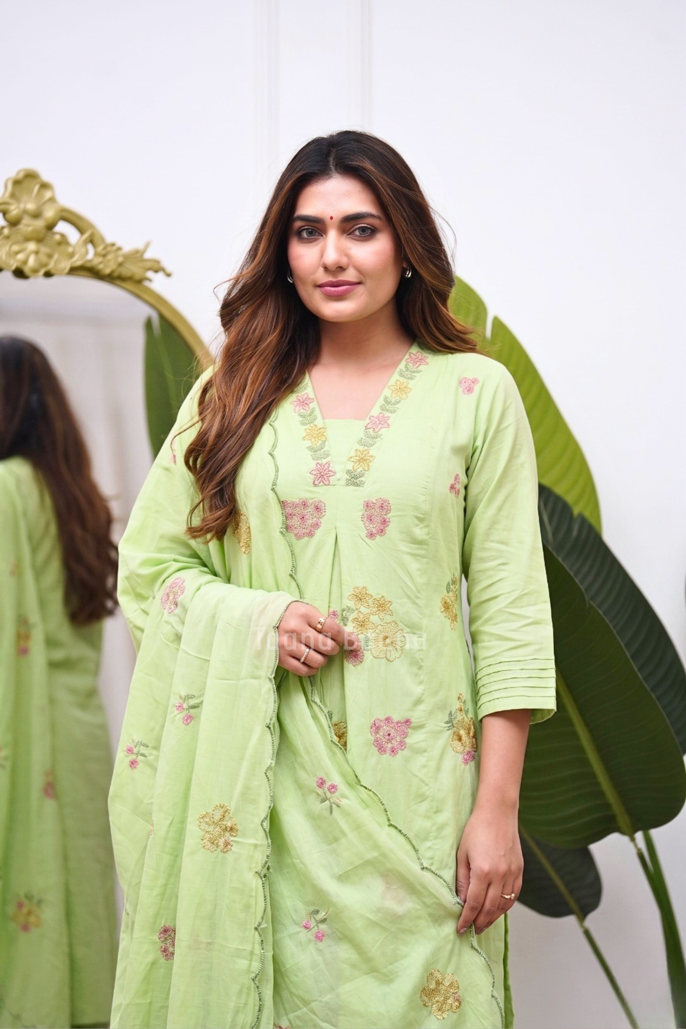 Dupatta Pant Set