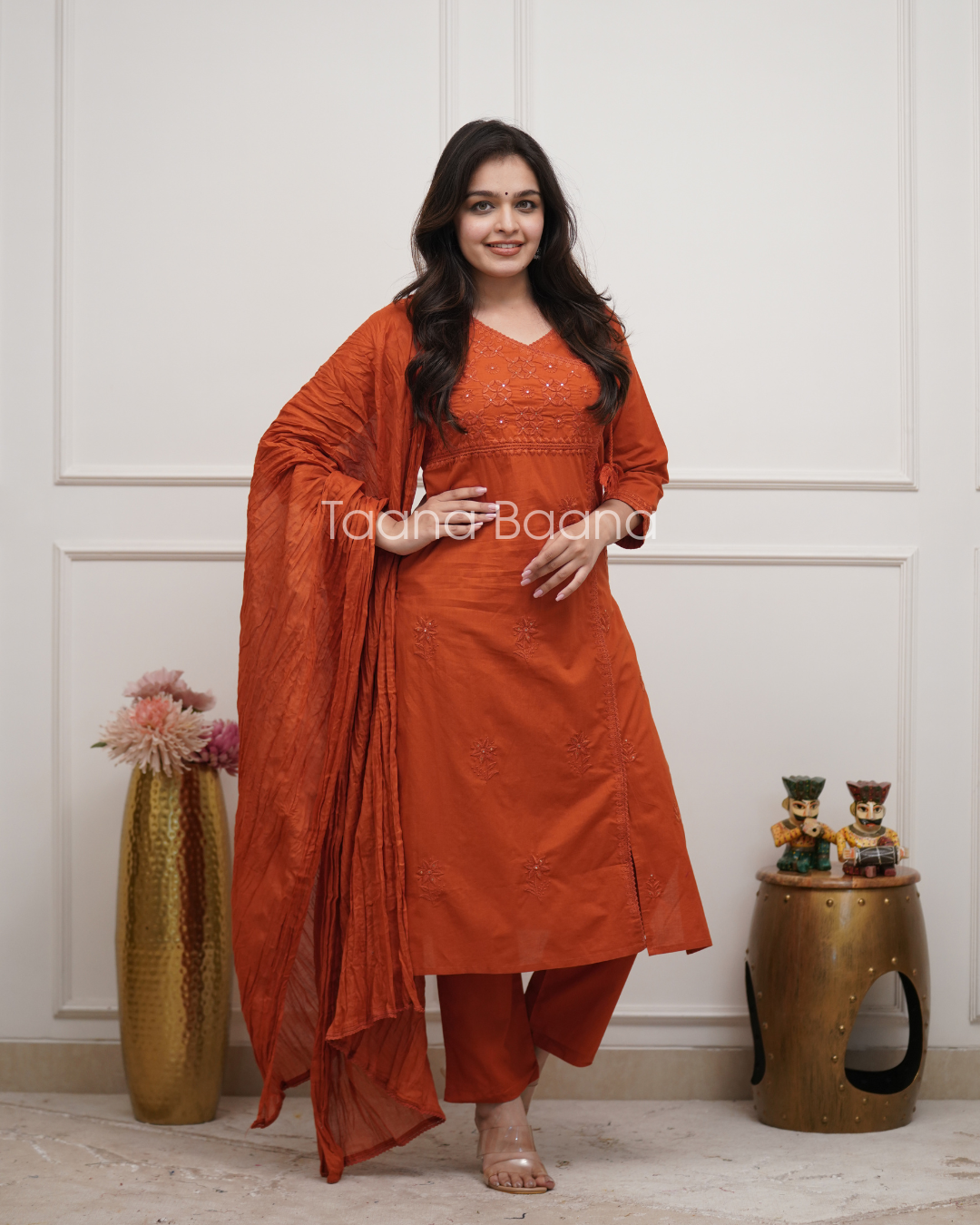 Dupatta Pant Set