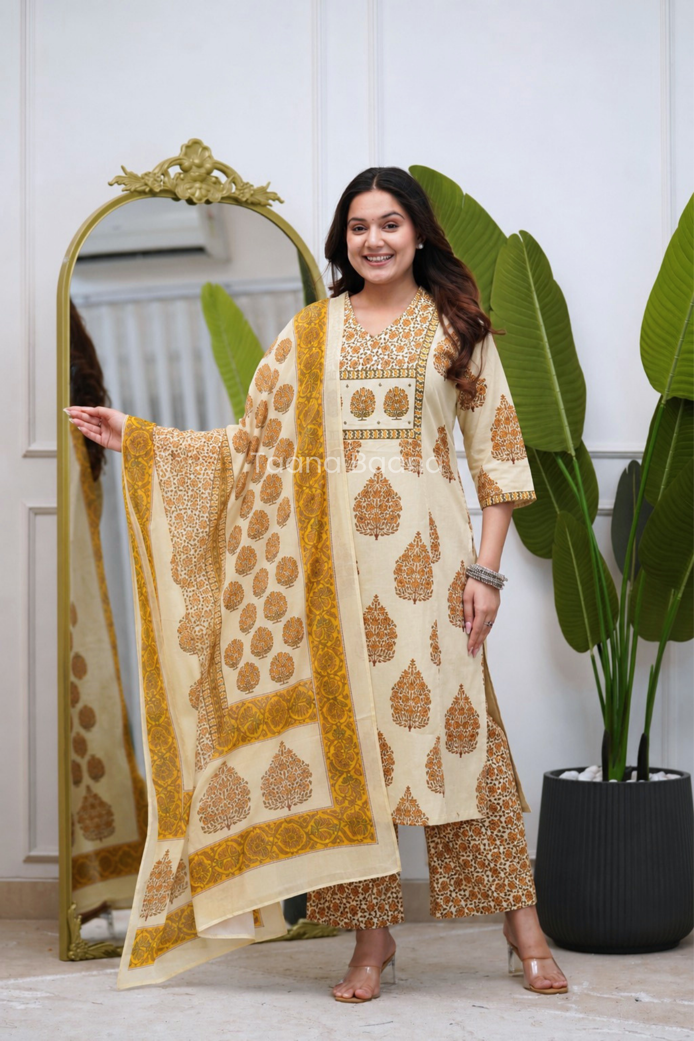 Dupatta Pant Set