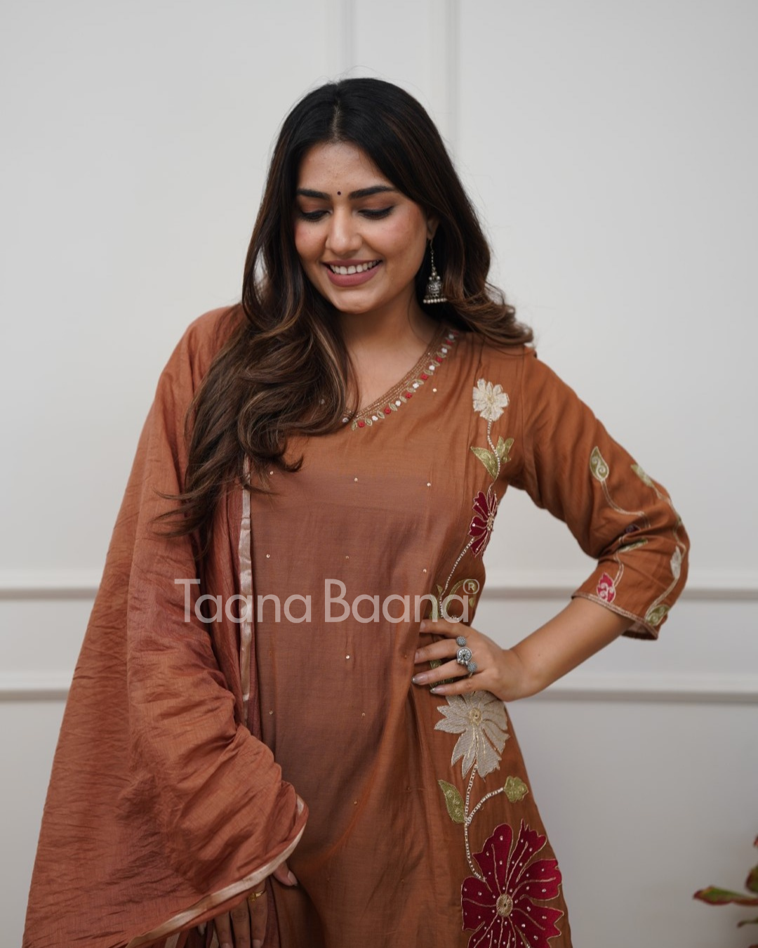 Dupatta Pant Set