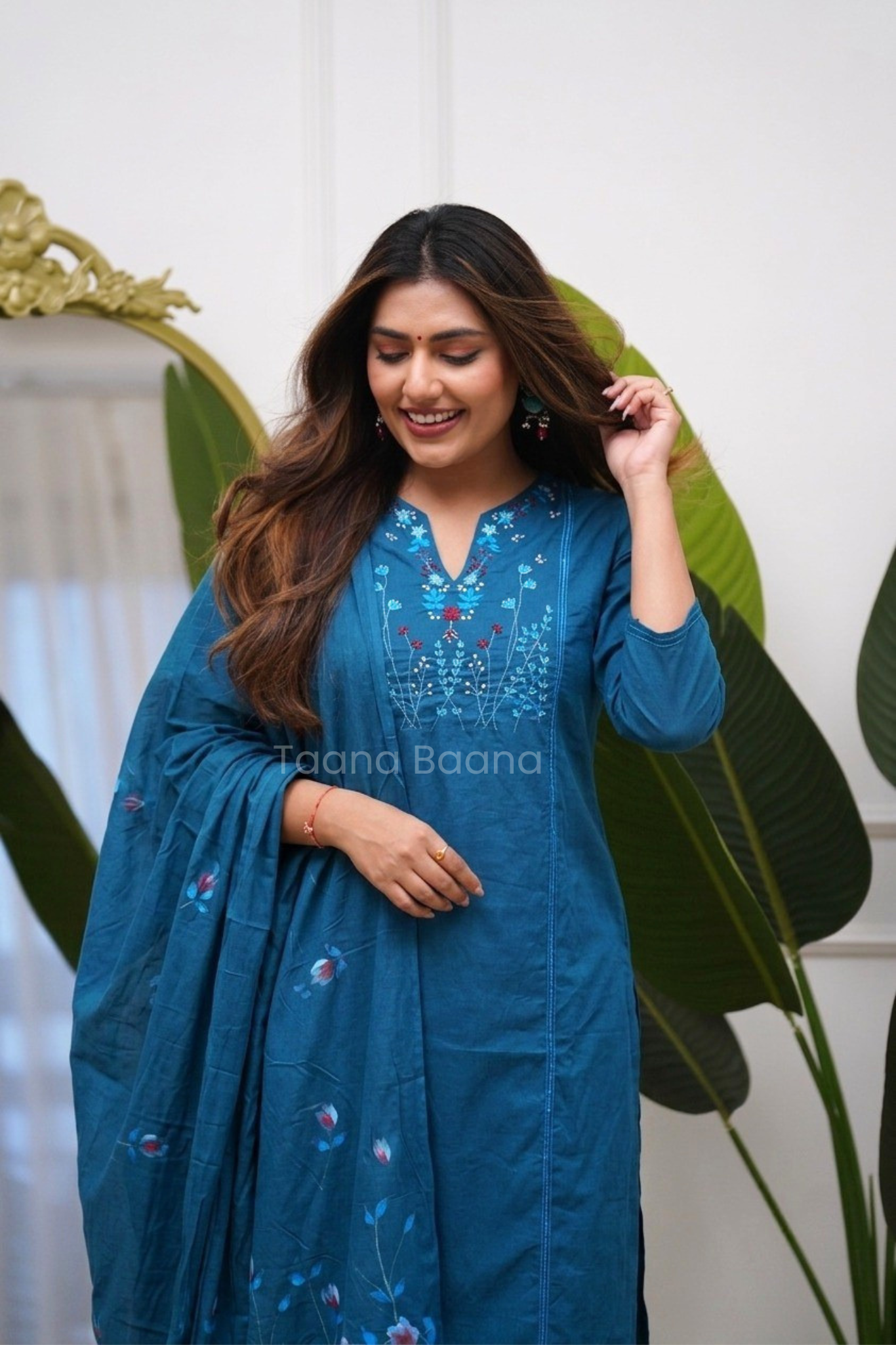 Dupatta Pant Set