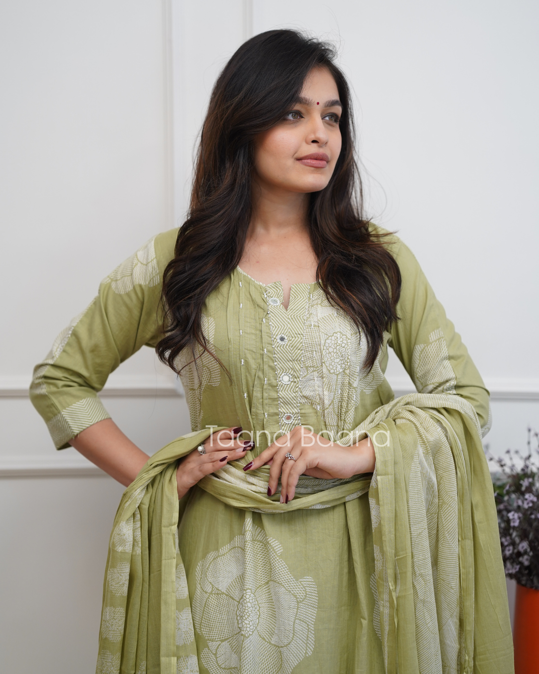 Dupatta Pant Set