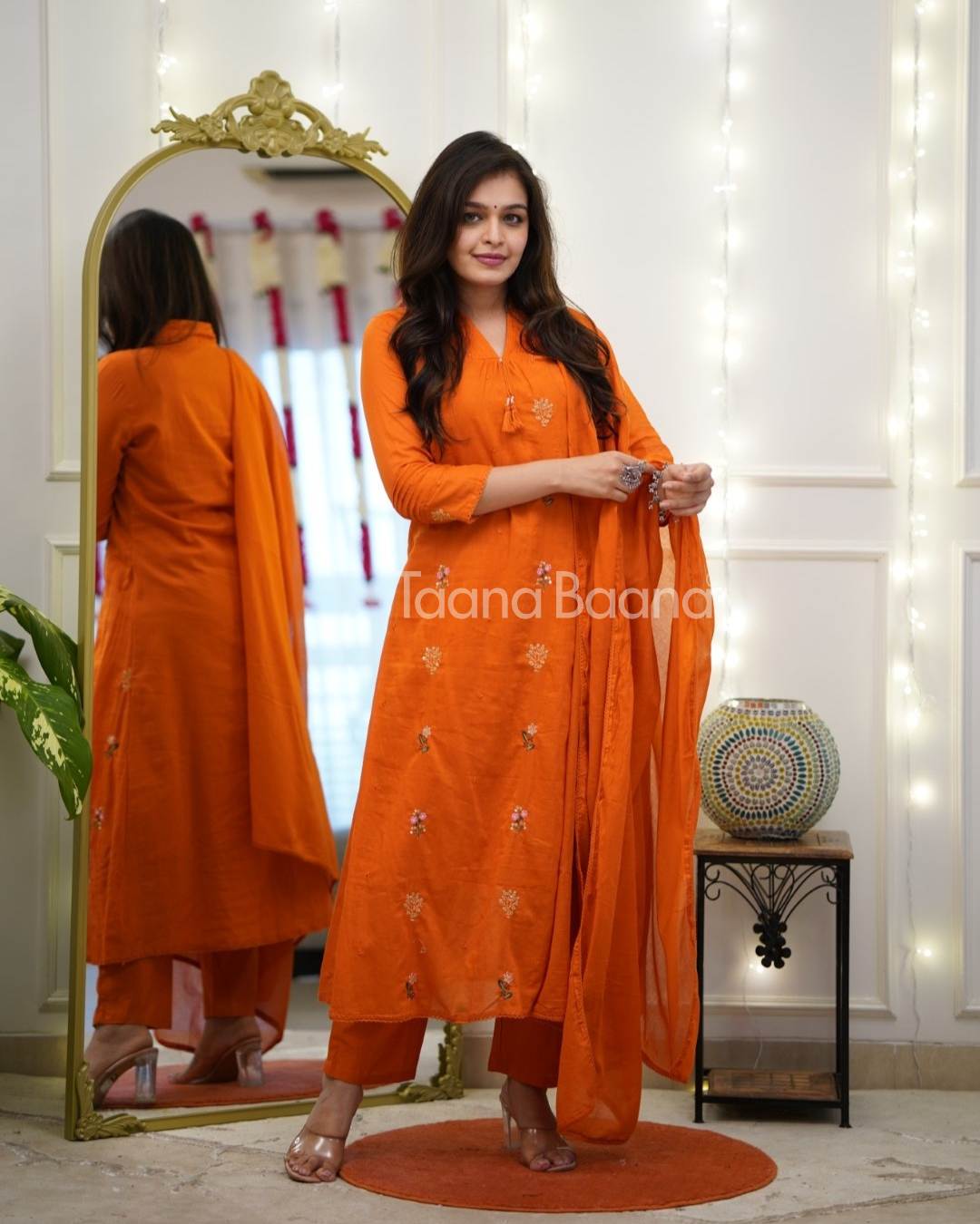 Dupatta Pant Set