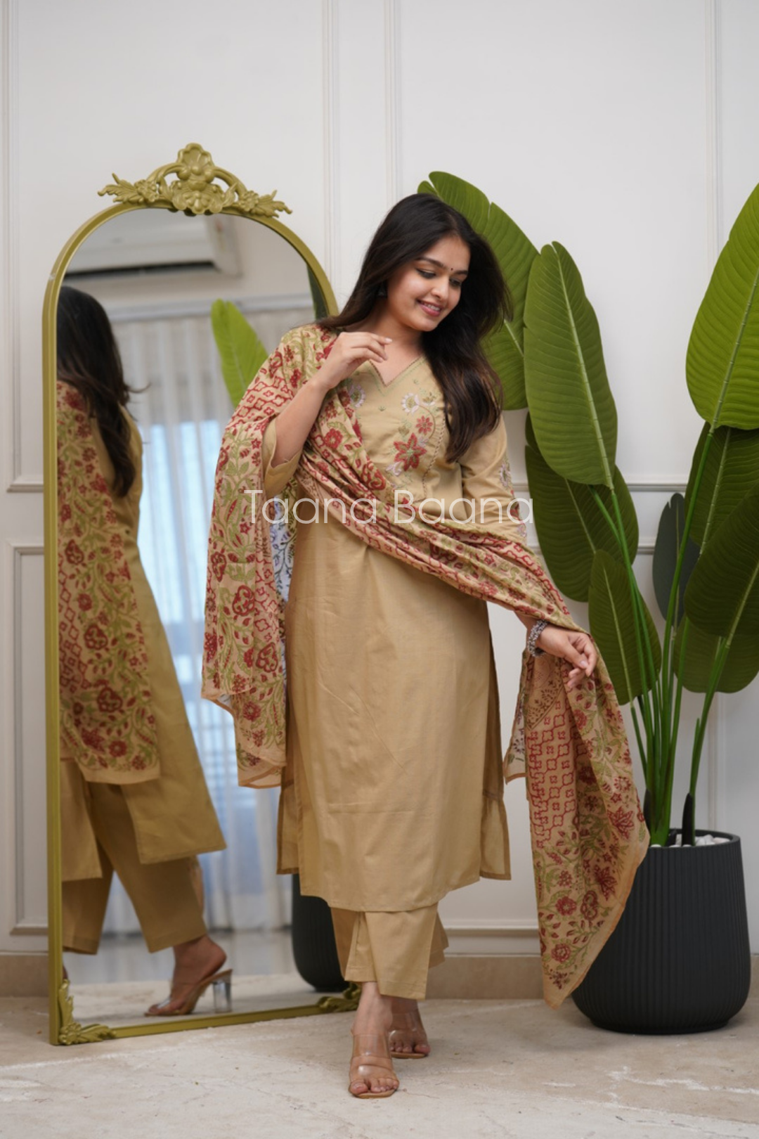 Dupatta Pant Set
