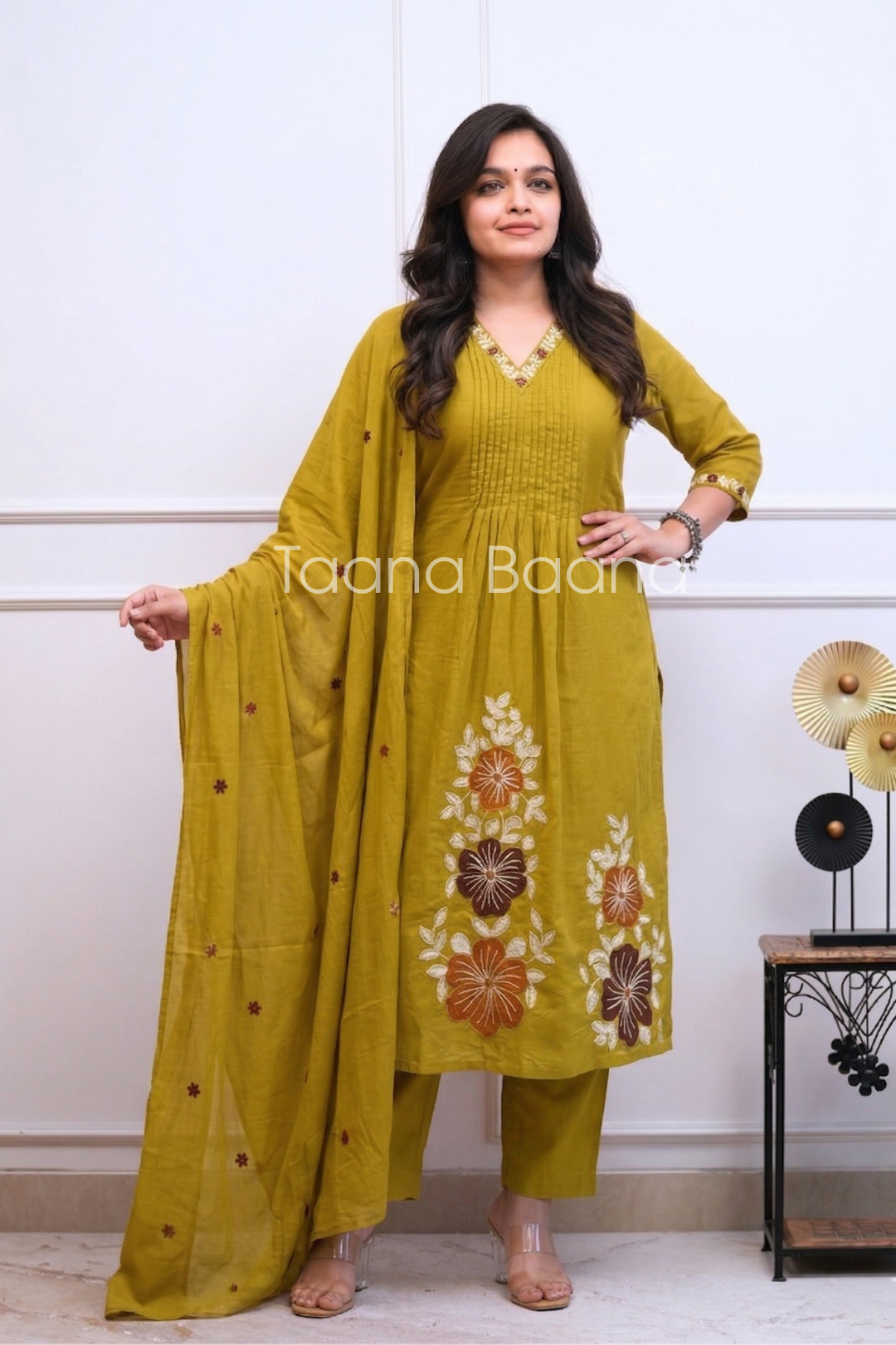 Dupatta Pant Set