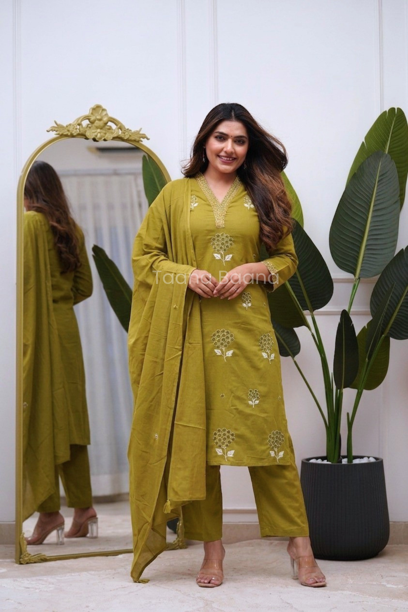 Dupatta Pant Set