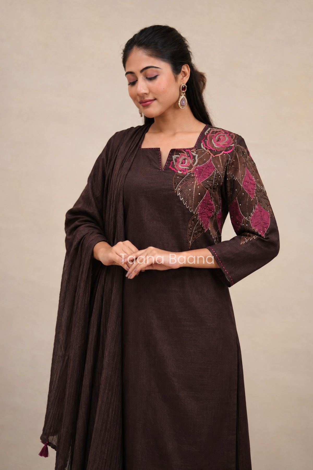 Dupatta Pant Set