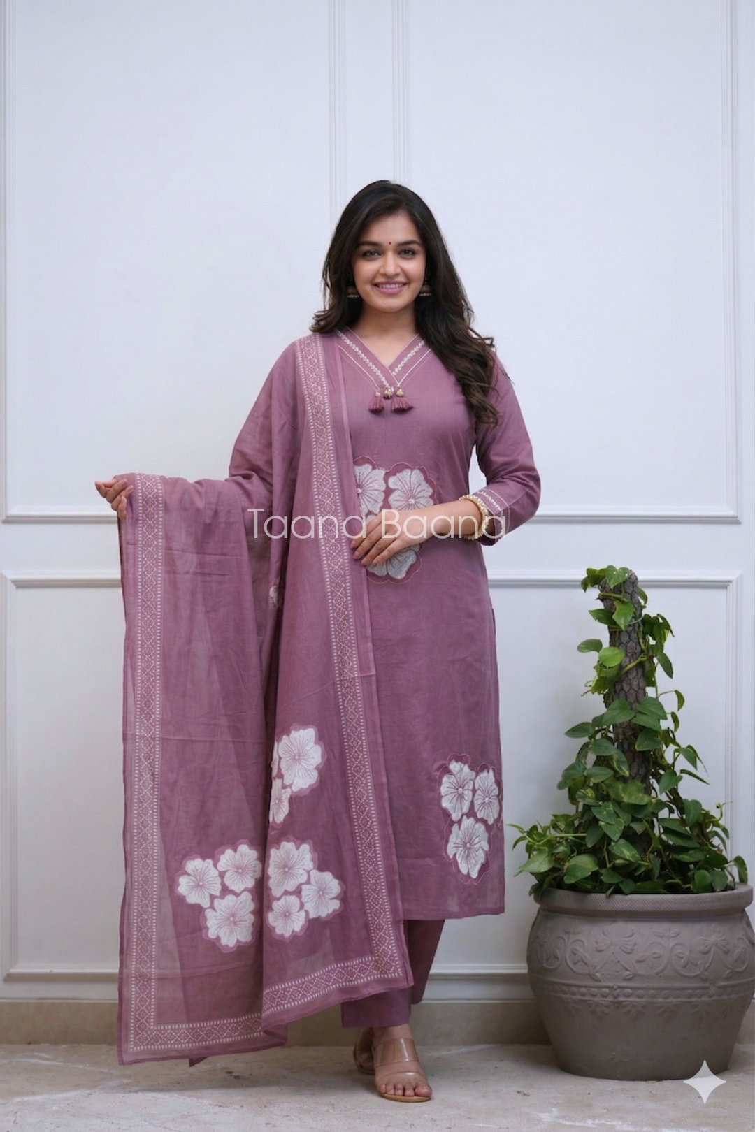 Dupatta Pant Set