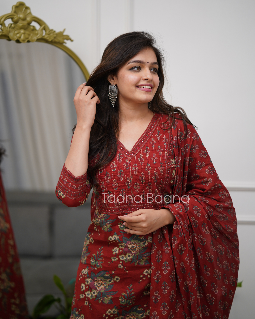 Dupatta Pant Set