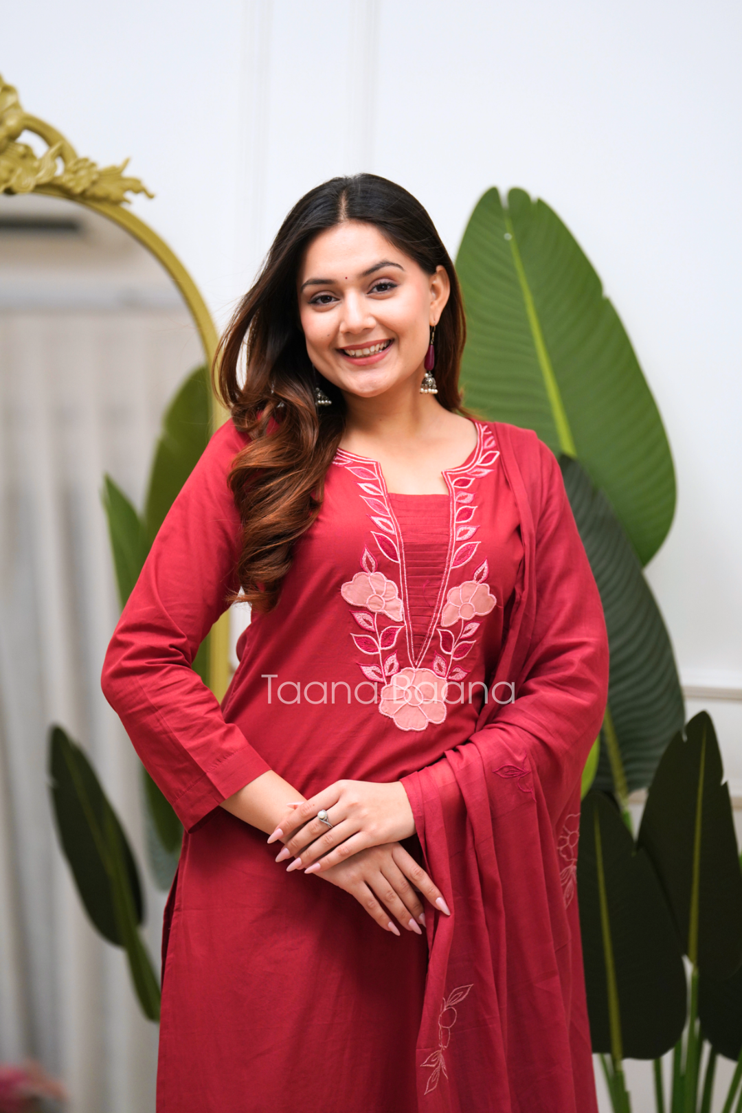 Dupatta Pant Set