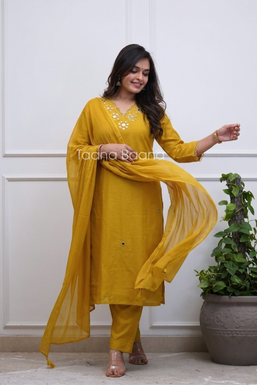 Dupatta Pant Set