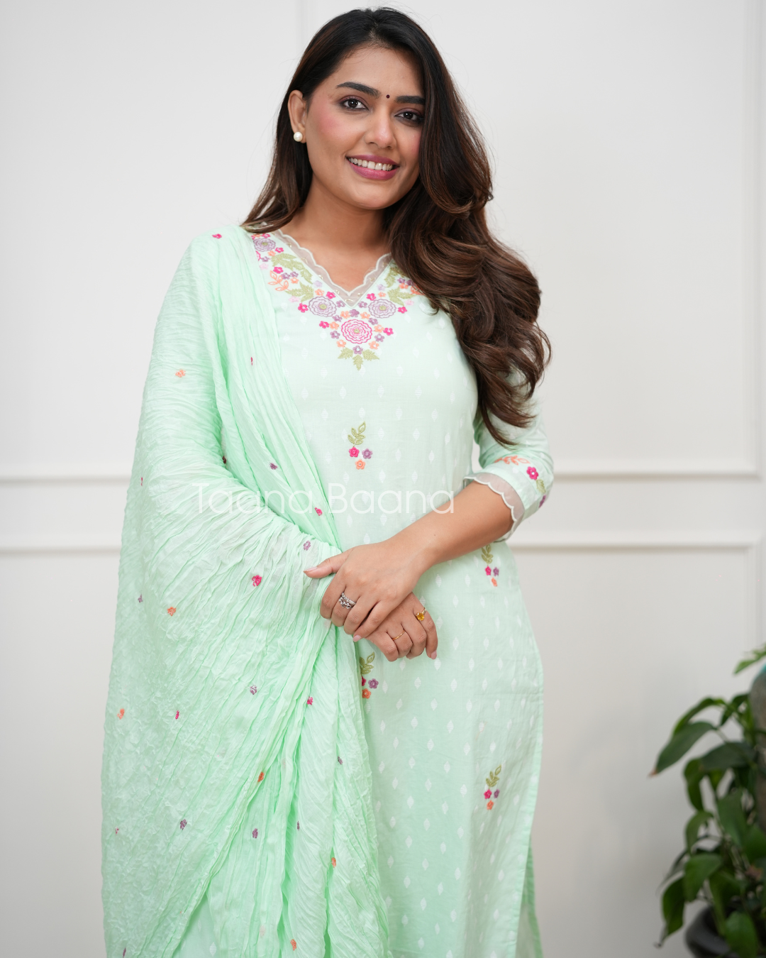 Dupatta Pant Set