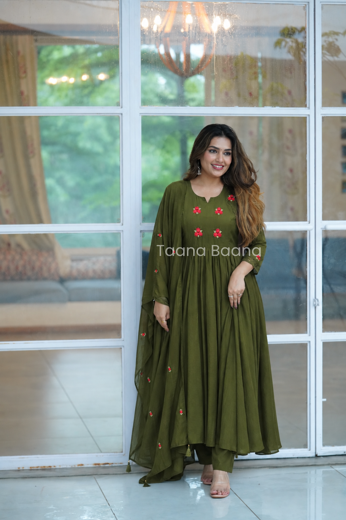 Dupatta Pant Set