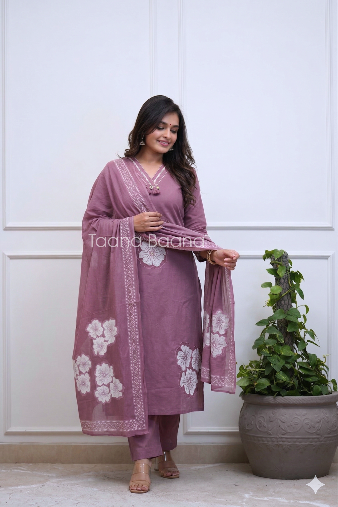 Dupatta Pant Set