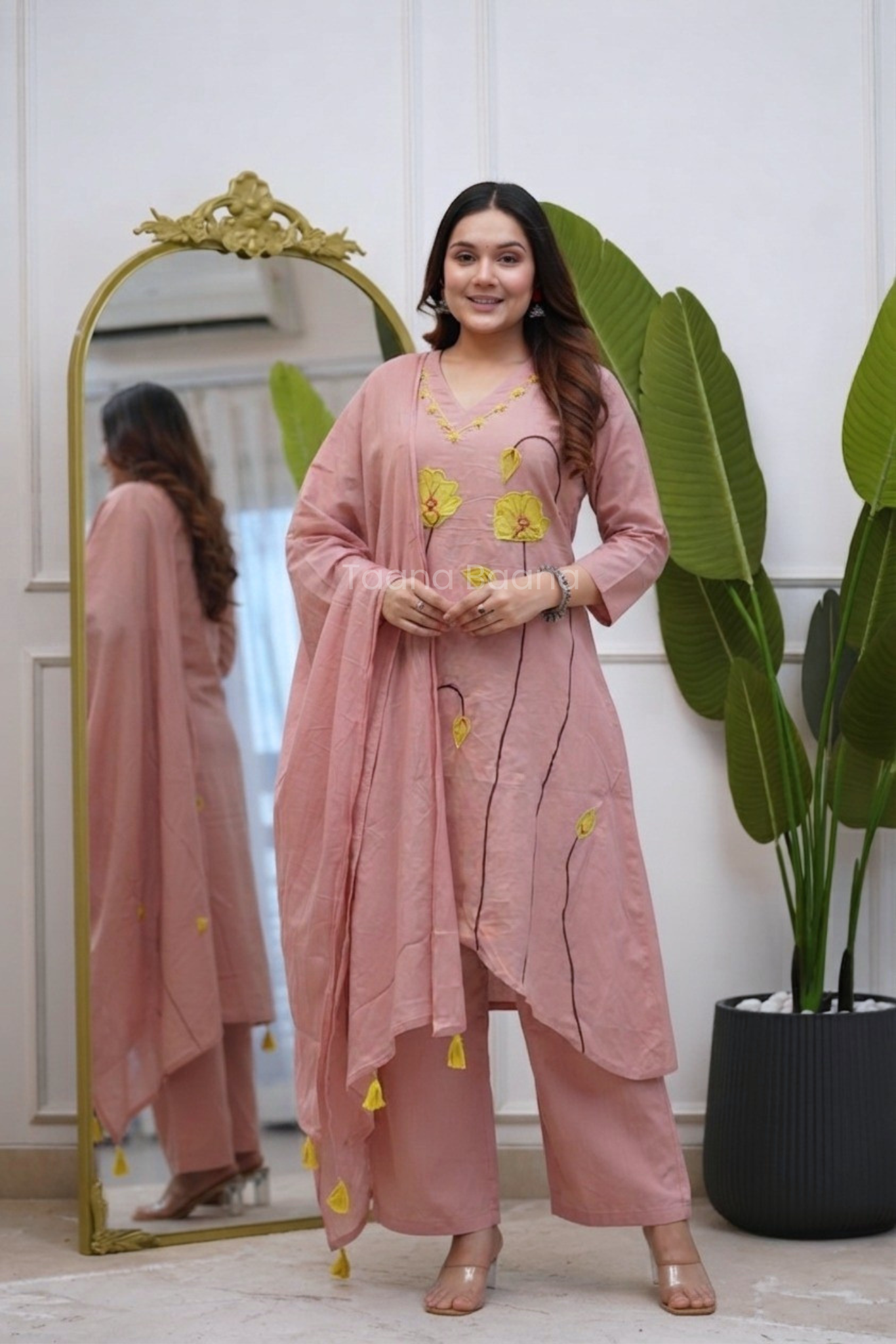 Dupatta Pant Set