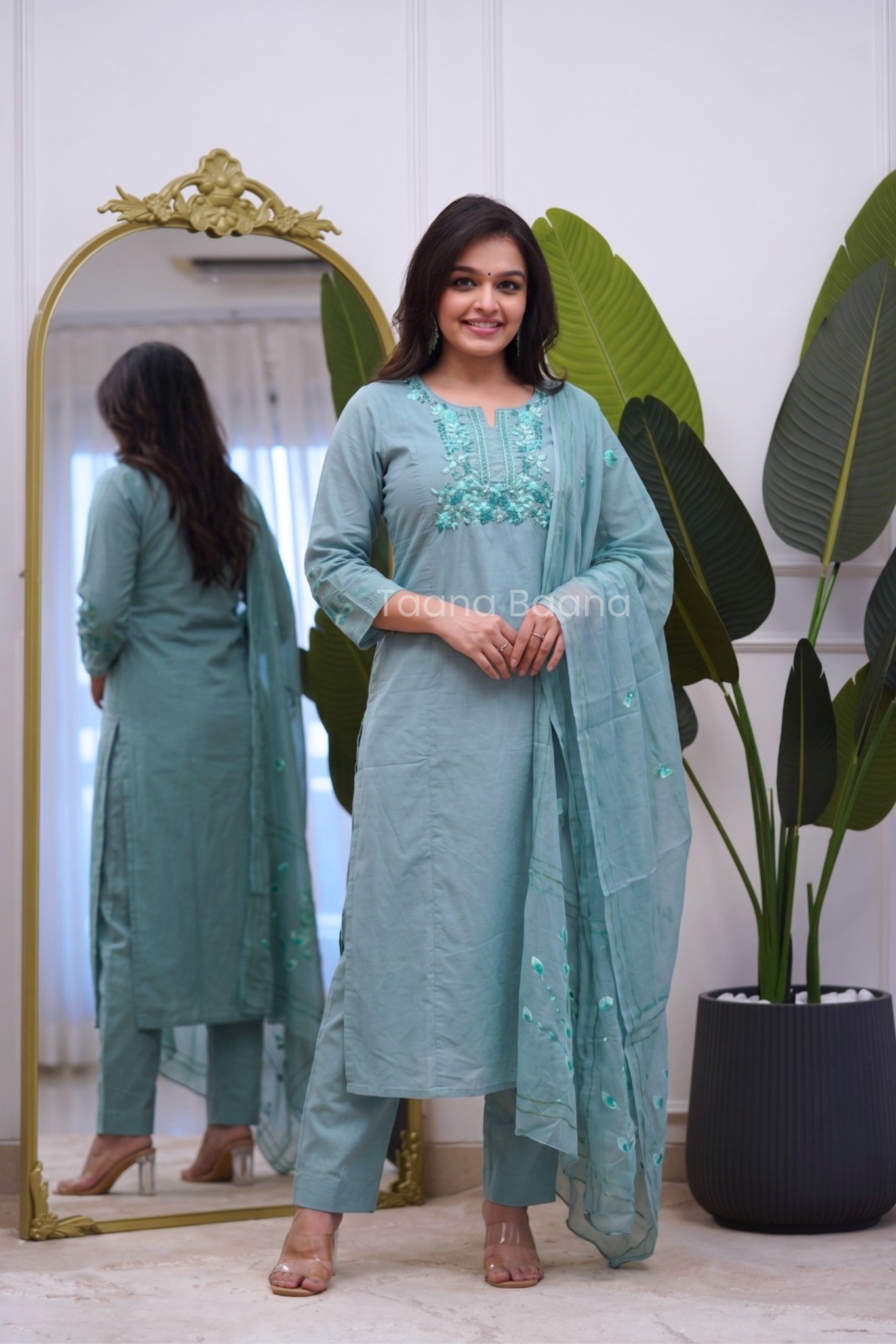 Dupatta Pant Set