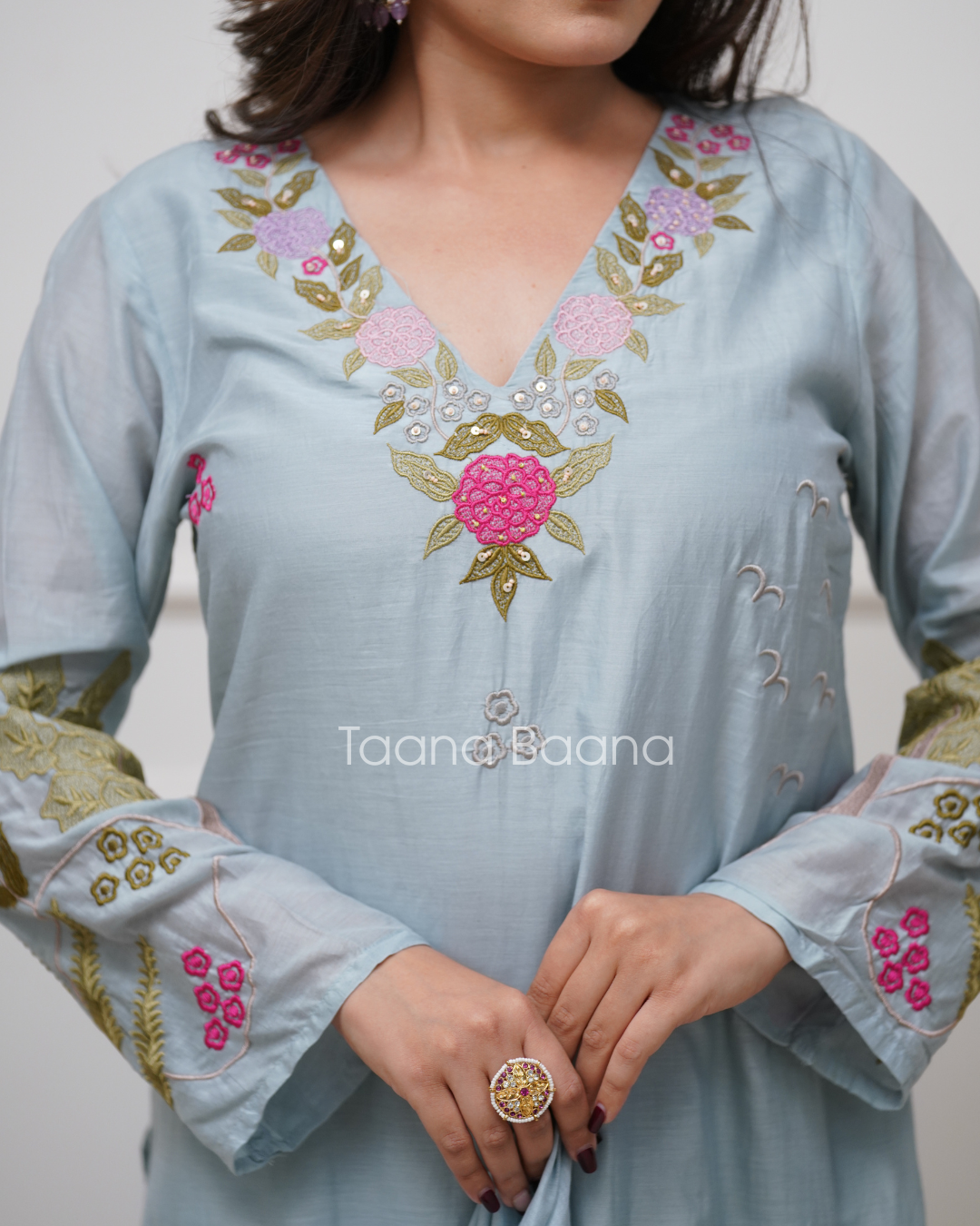 Dupatta Pant Set