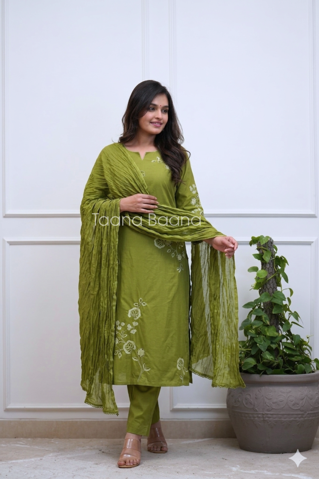 Dupatta Pant Set