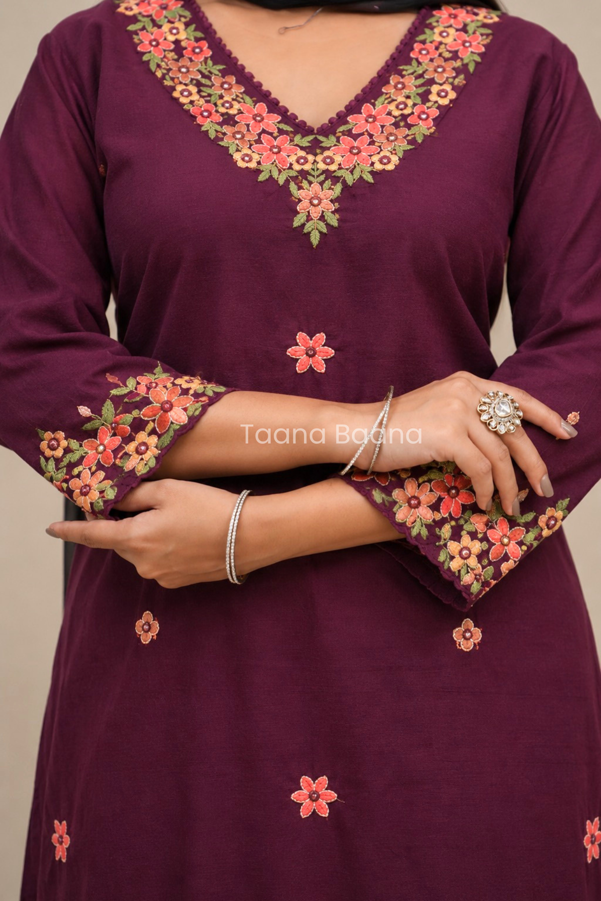 Dupatta Pant Set