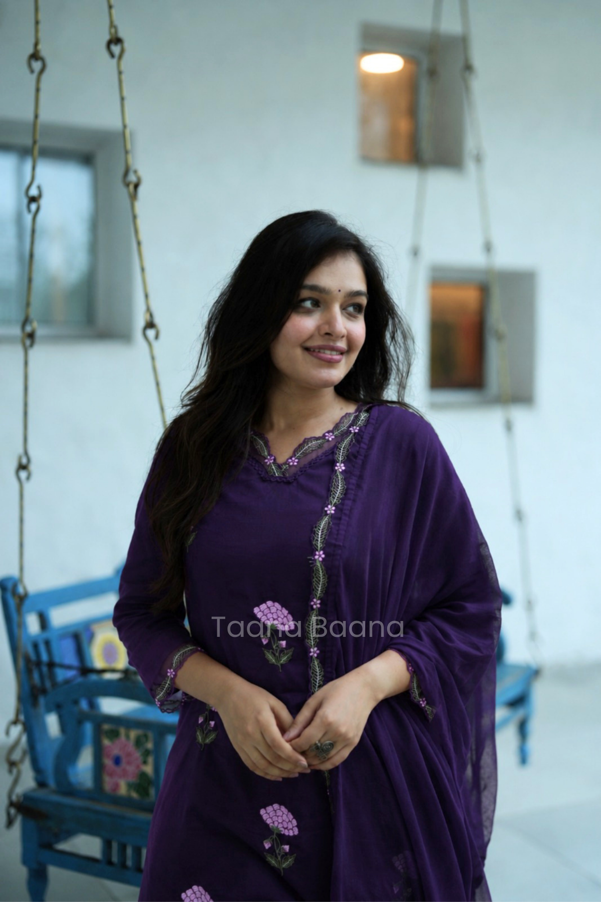 Dupatta Pant Set