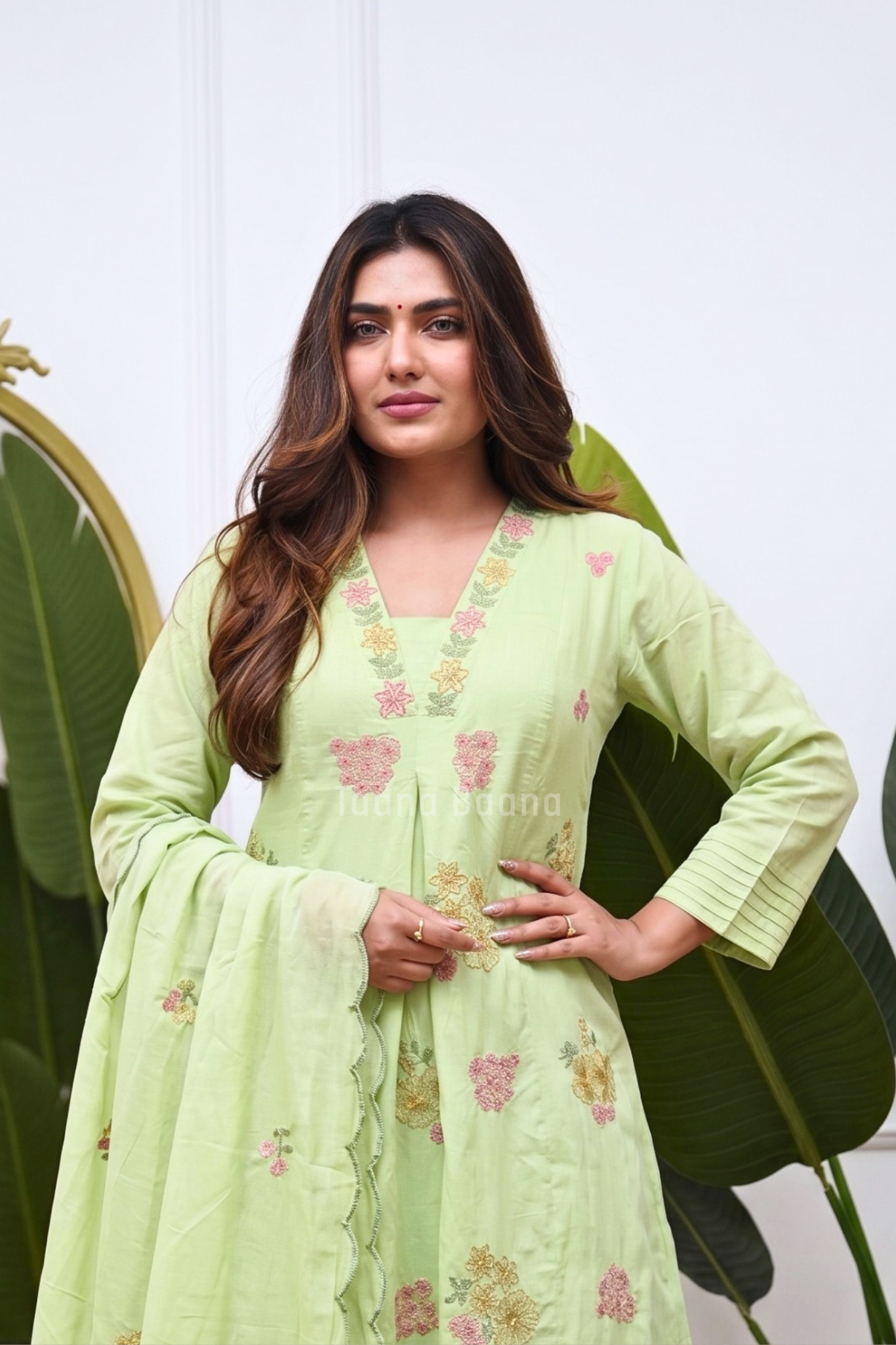 Dupatta Pant Set