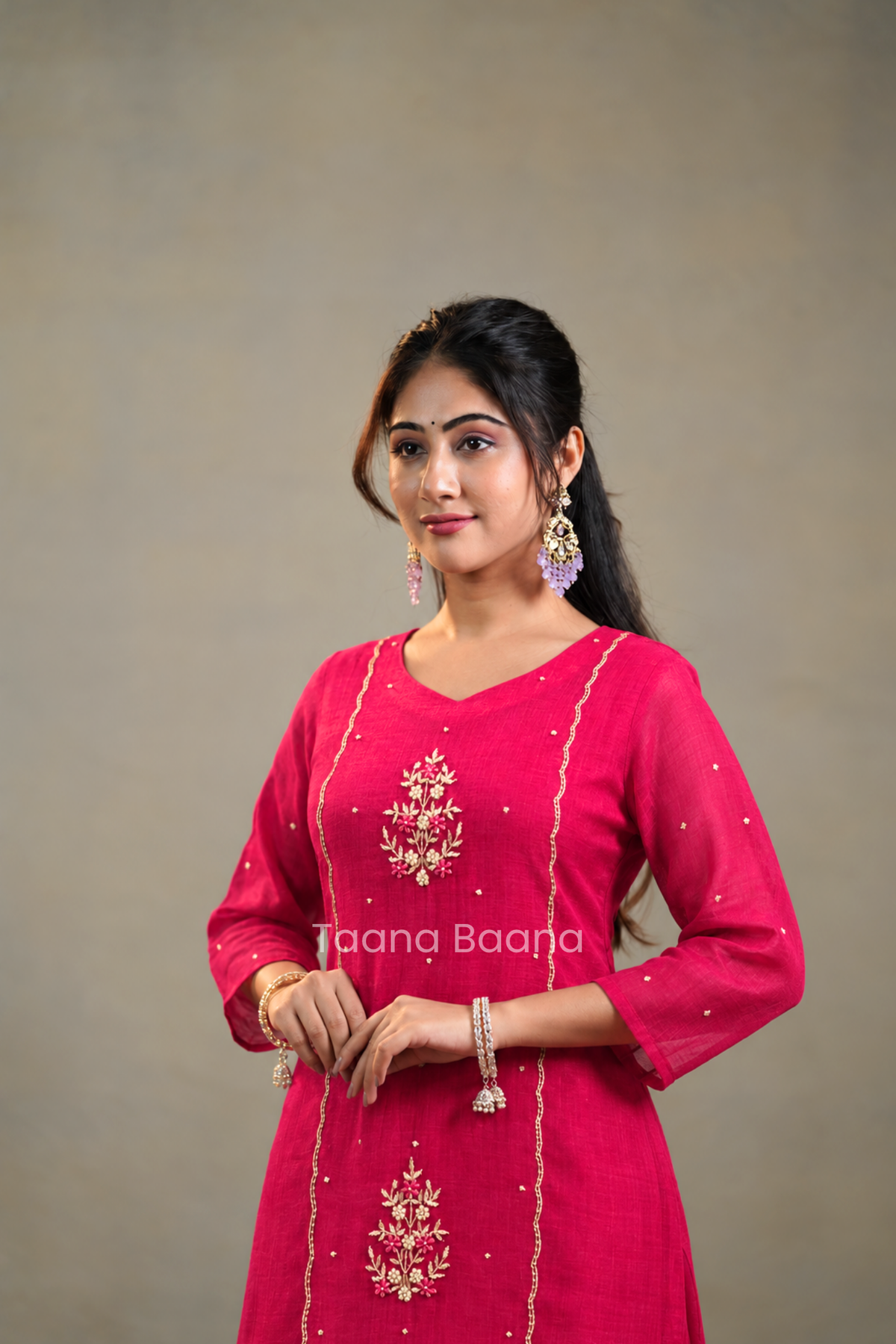 Dupatta Pant Set
