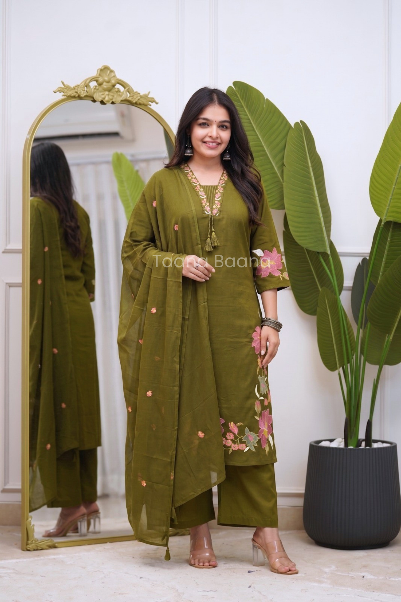 Dupatta Pant Set