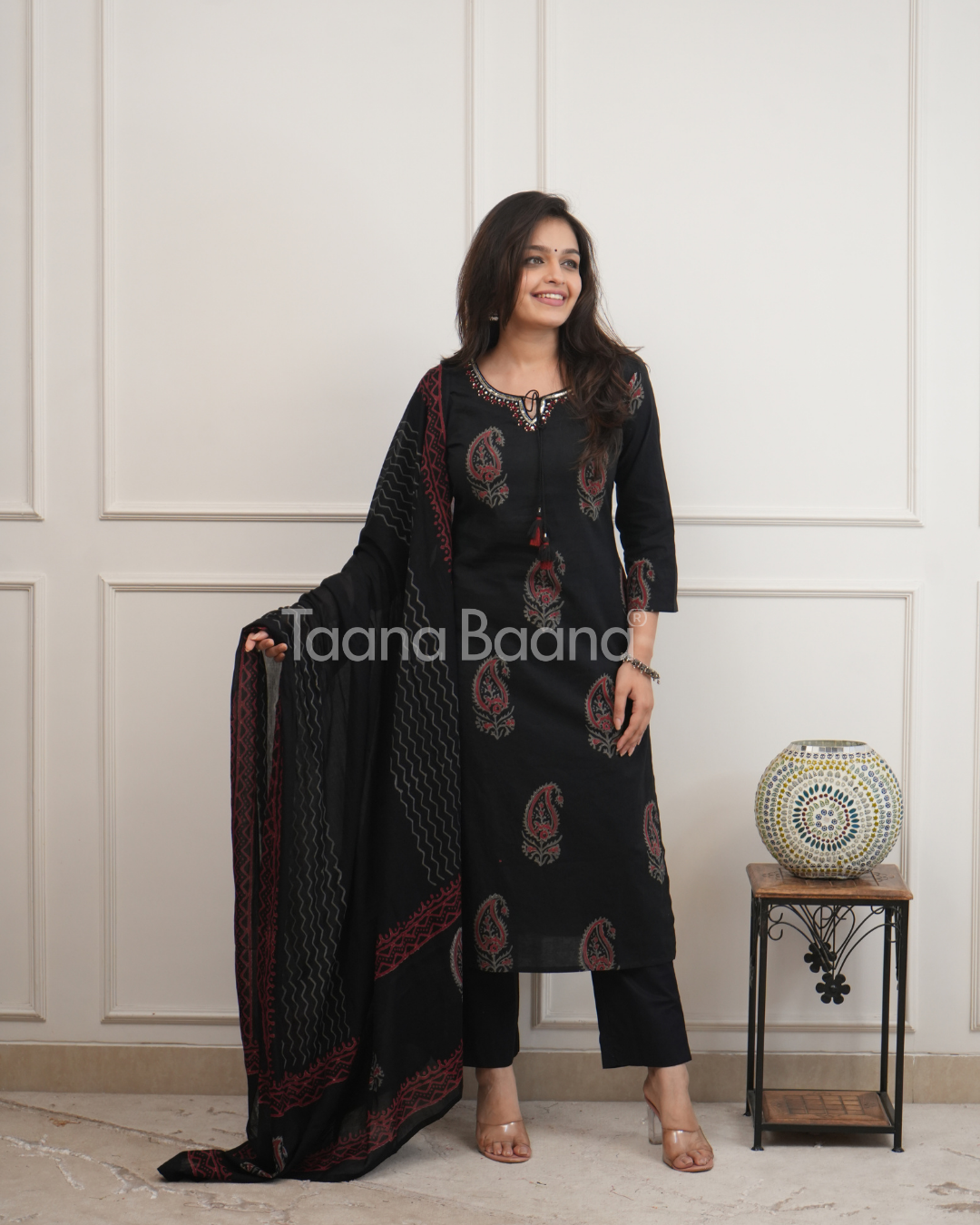 Dupatta Pant Set