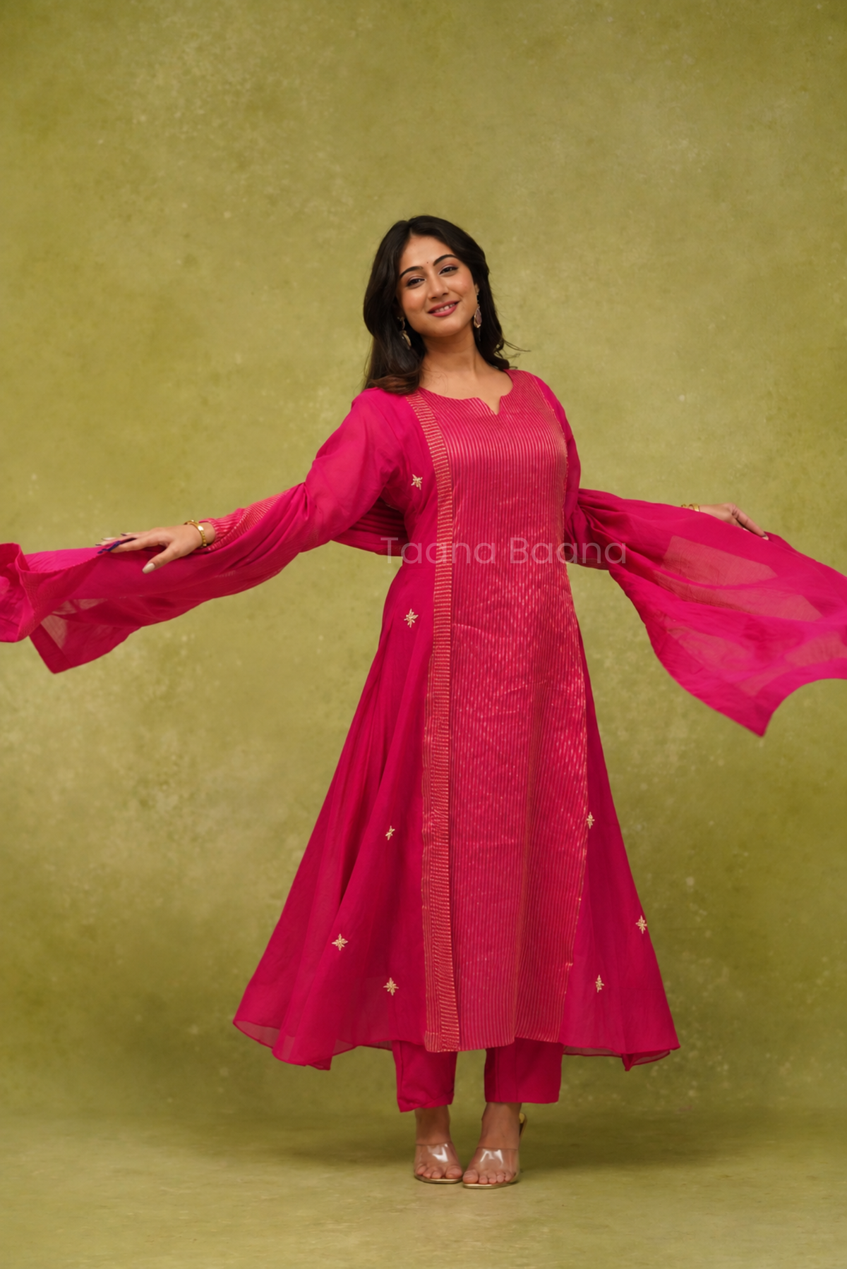 Dupatta Pant Set