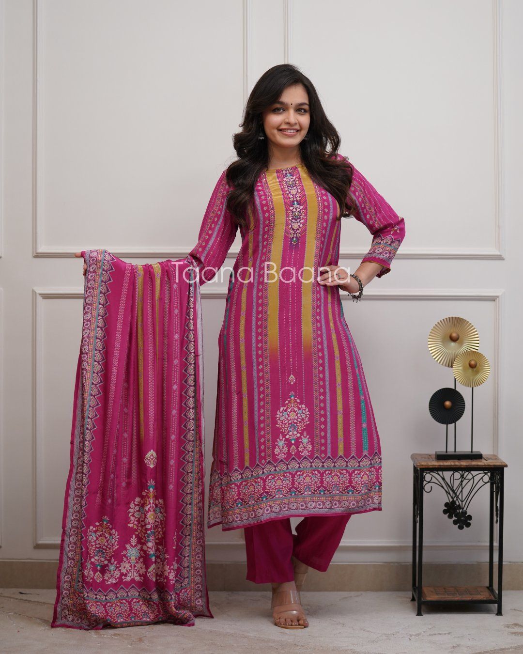 Dupatta Pant Set