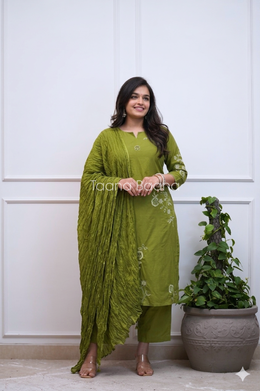Dupatta Pant Set
