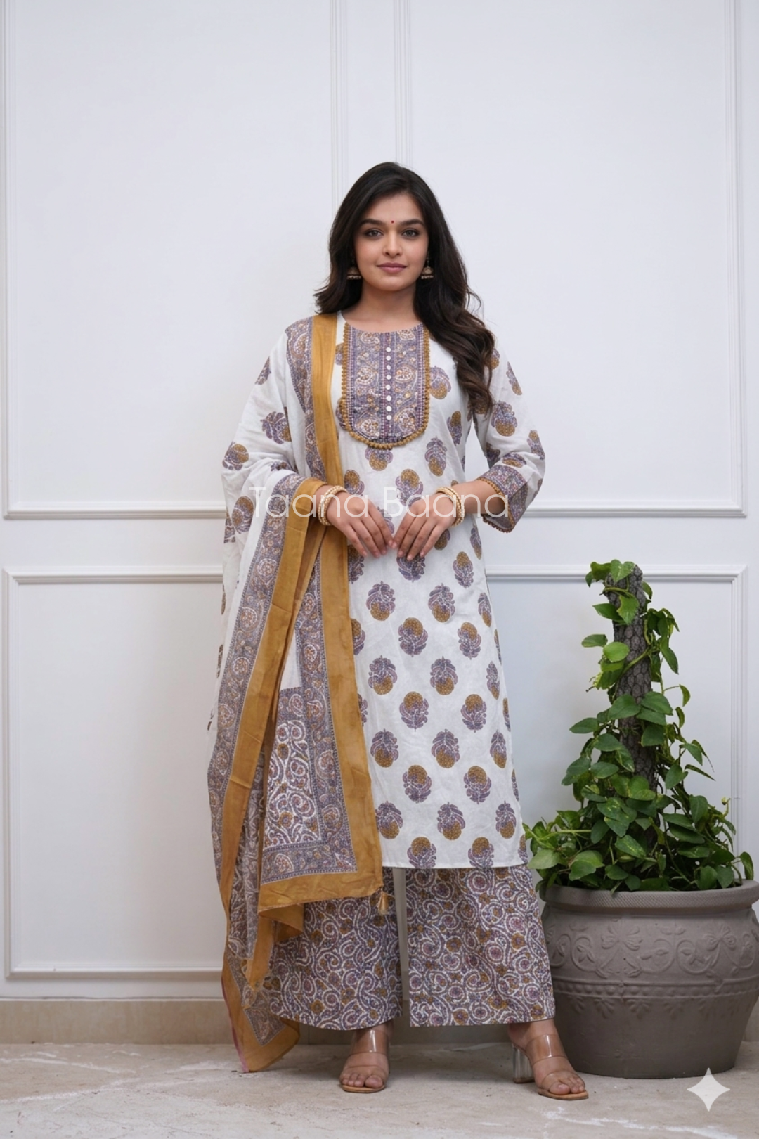 Dupatta Pant Set
