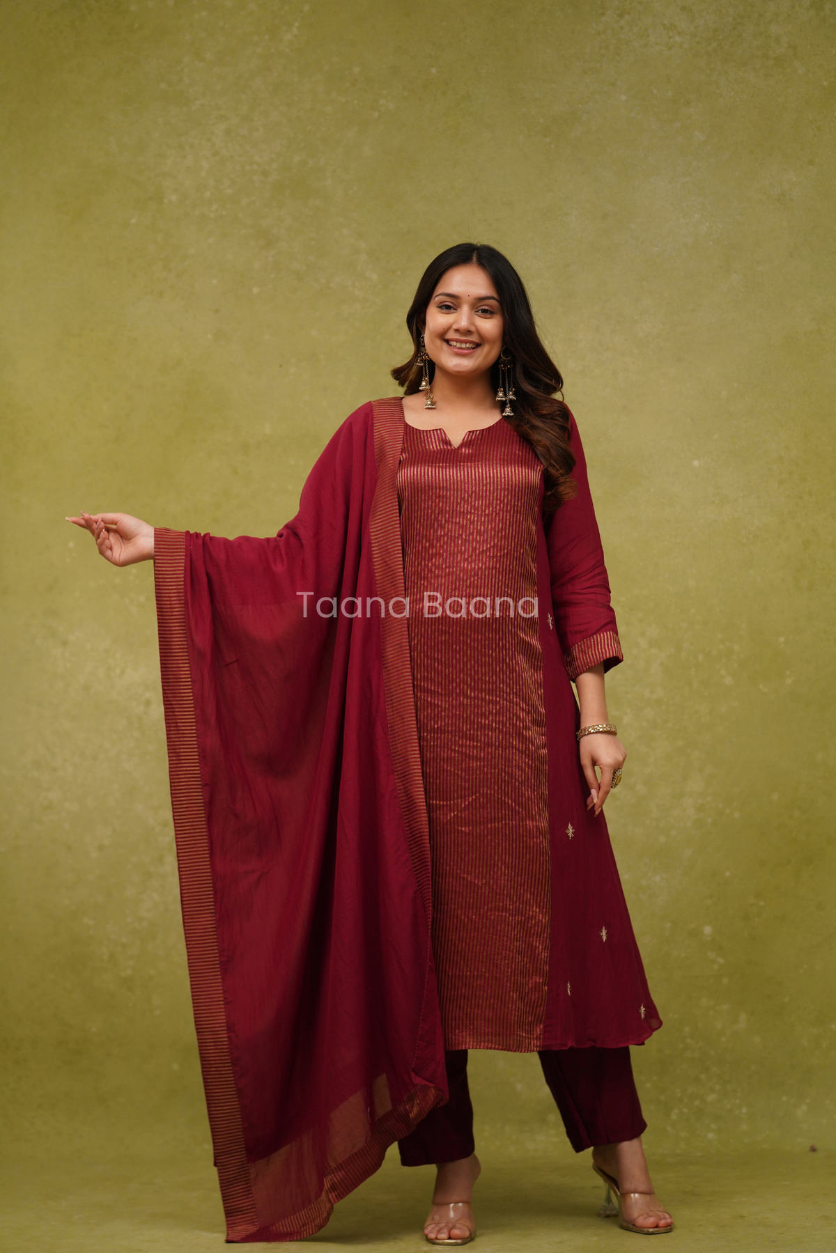 Dupatta Pant Set