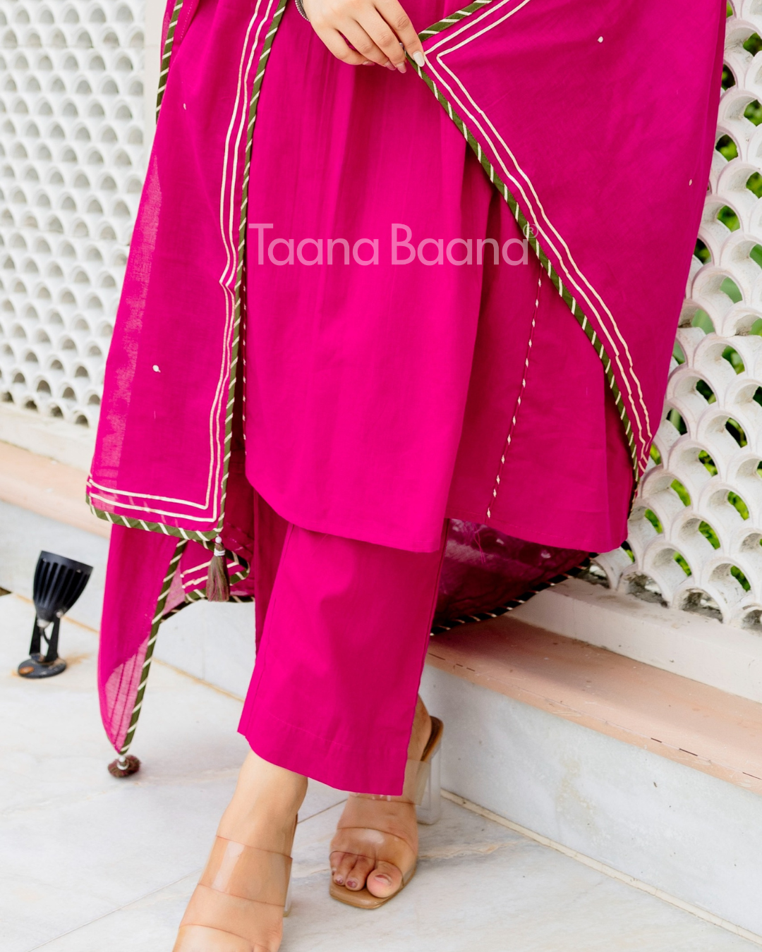Dupatta Pant Set
