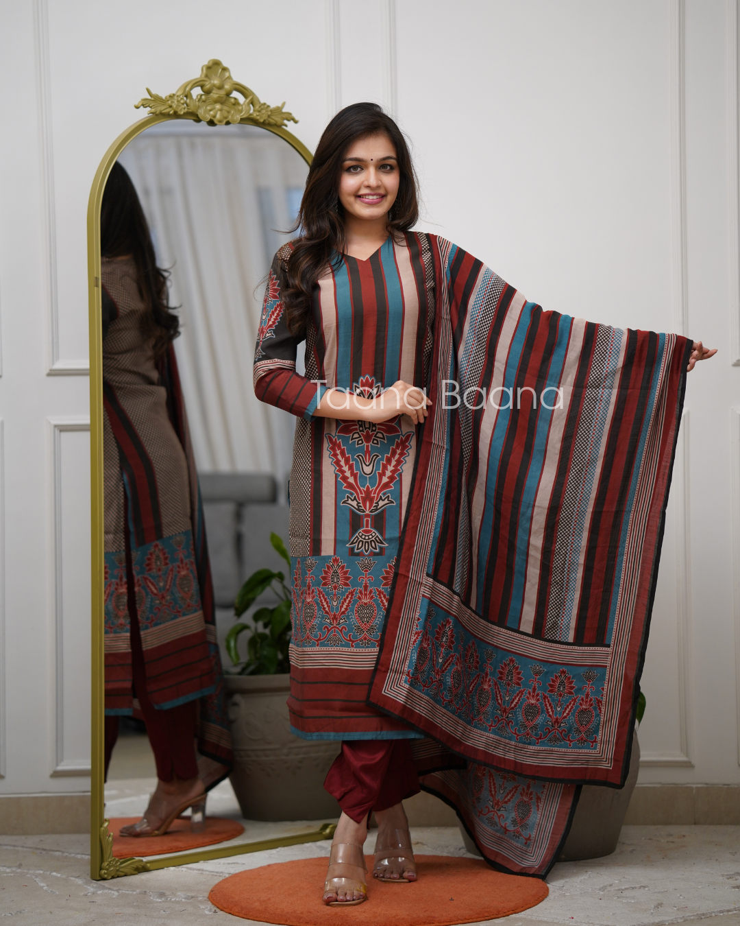 Dupatta Pant Set
