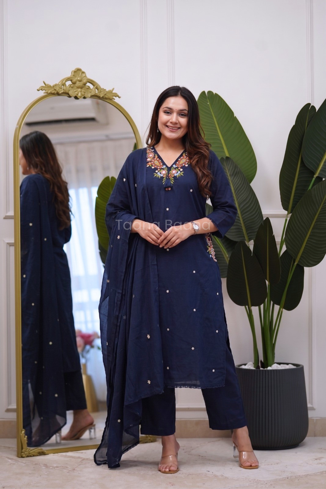 Dupatta Pant Set
