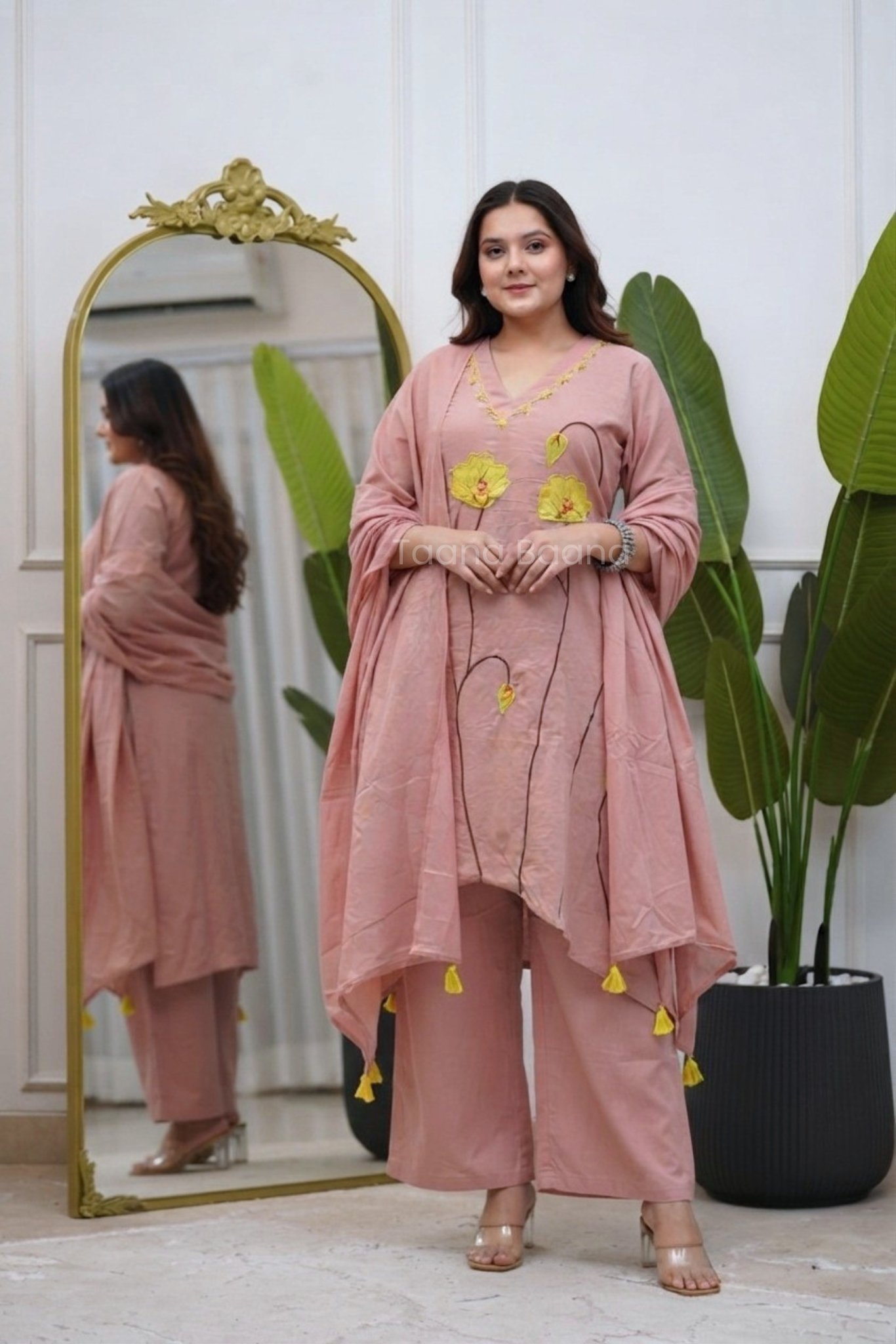 Dupatta Pant Set