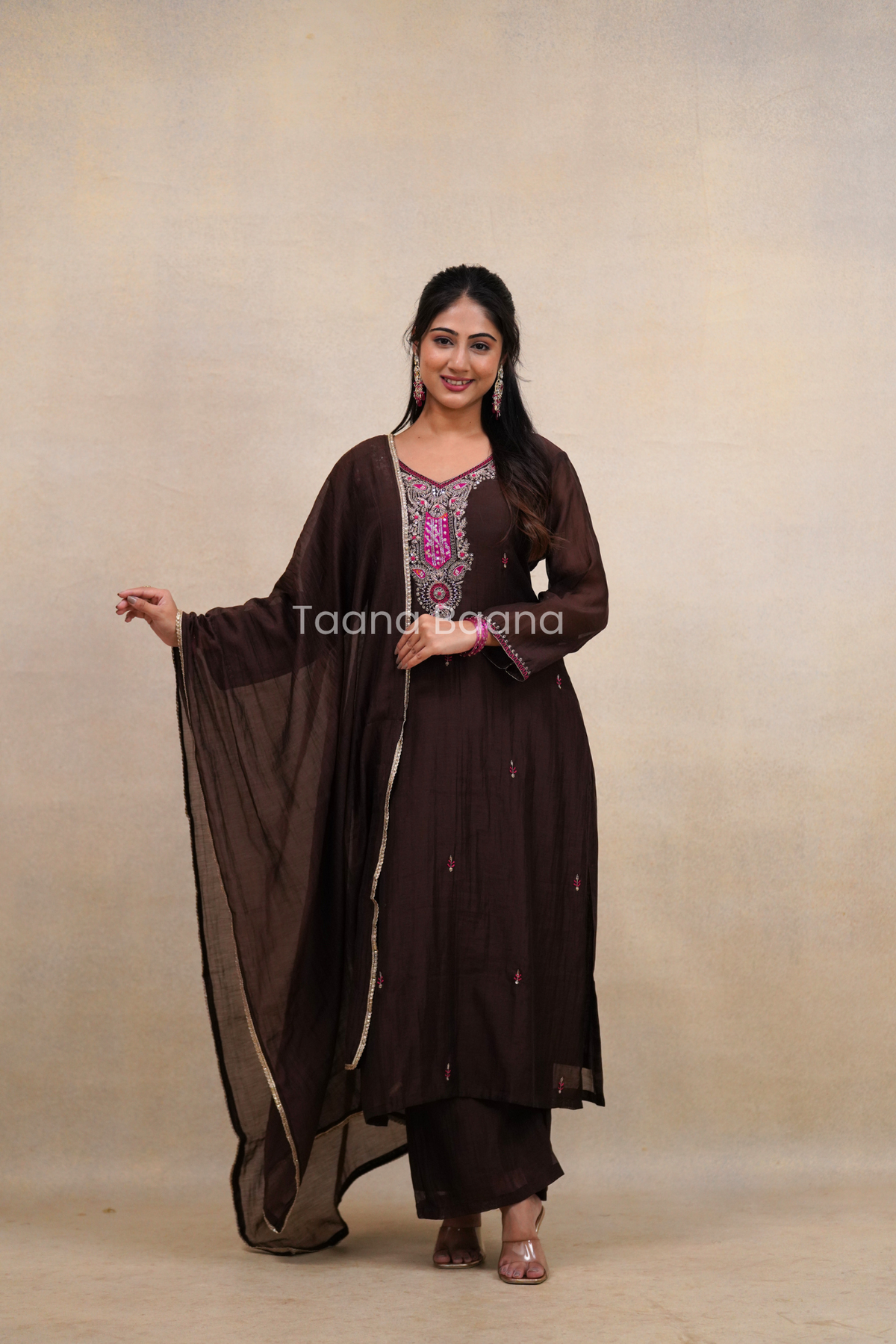 Dupatta Pant Set