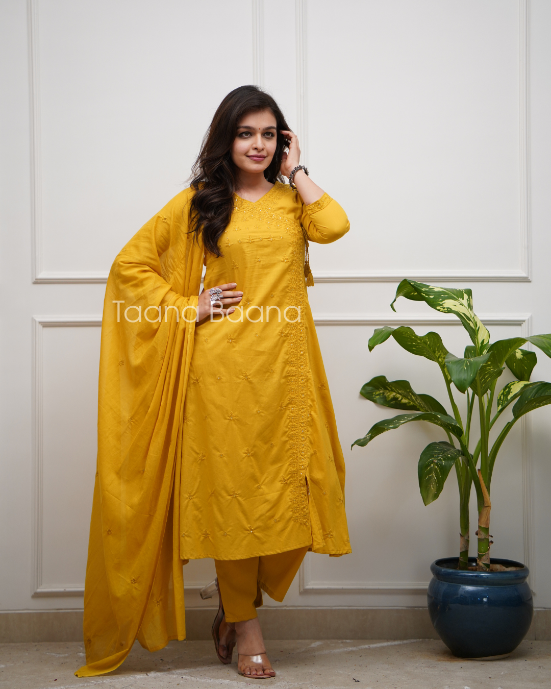 Dupatta Pant Set