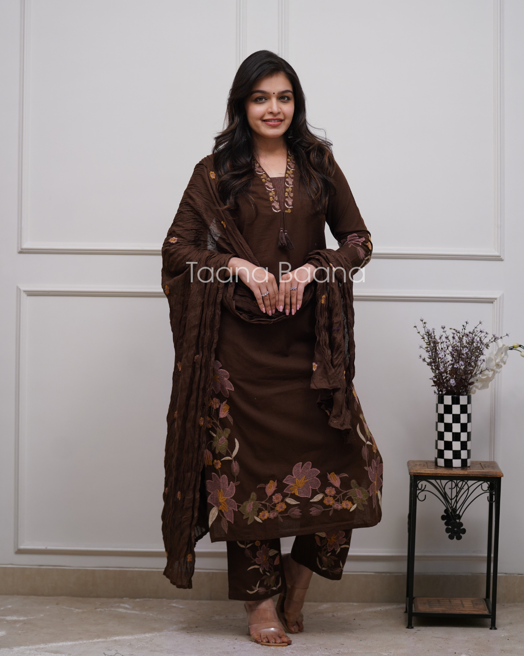 Dupatta Pant Set