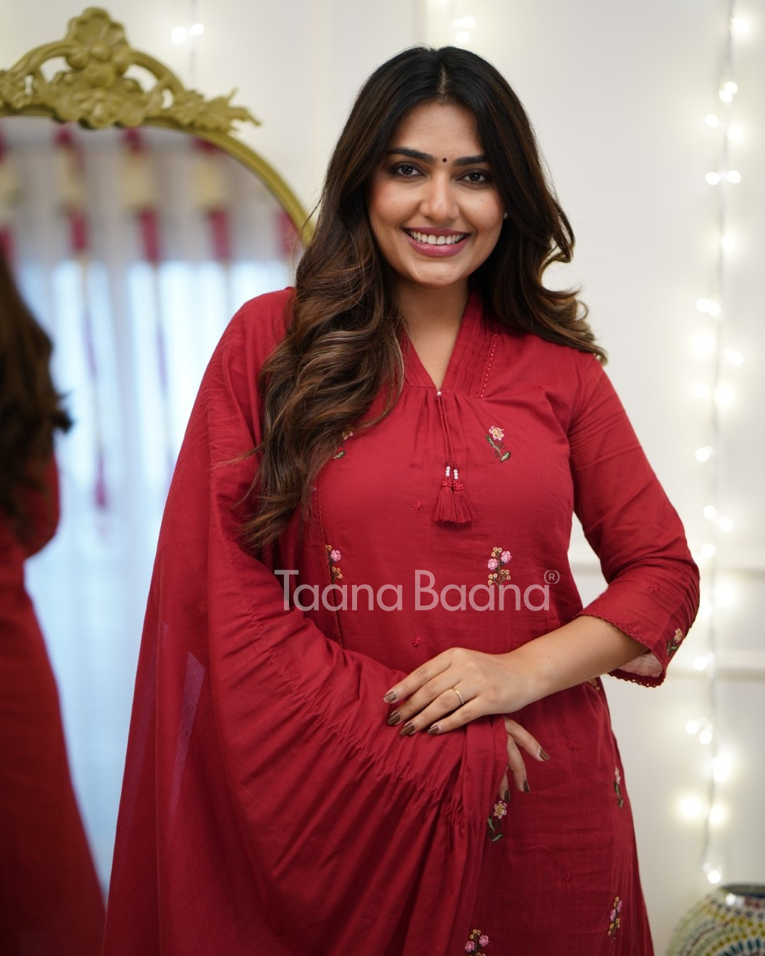 Dupatta Pant Set