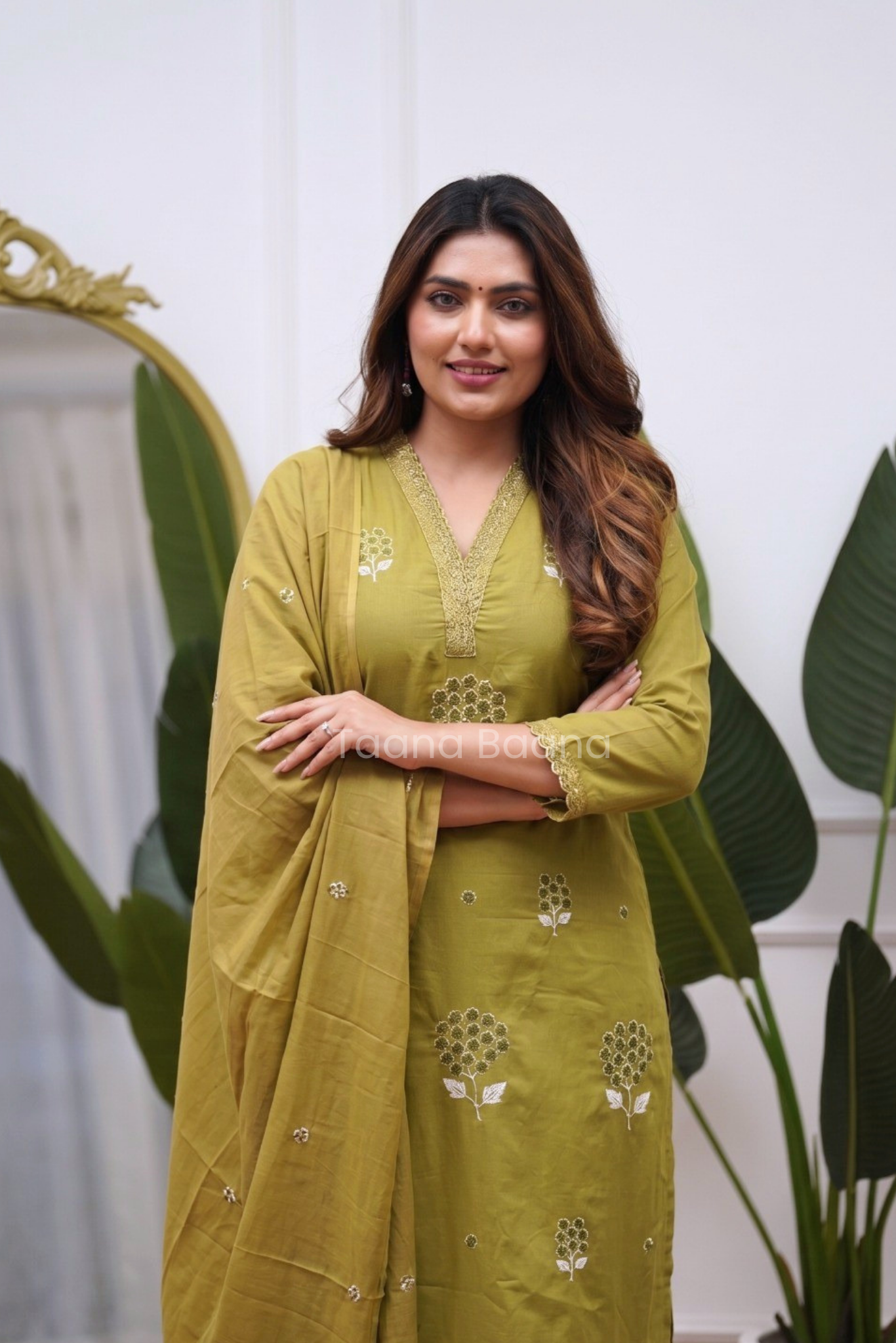 Dupatta Pant Set