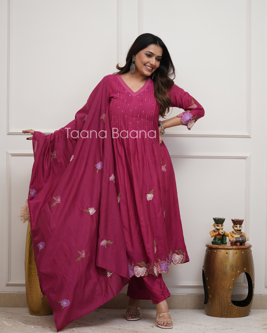 Dupatta Pant Set