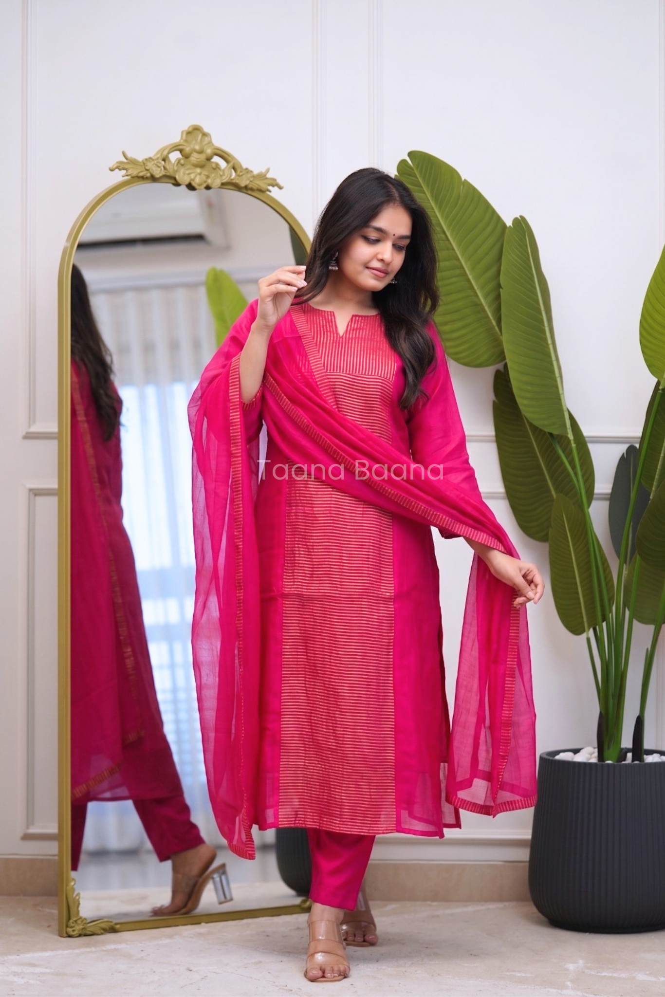 Dupatta Pant Set